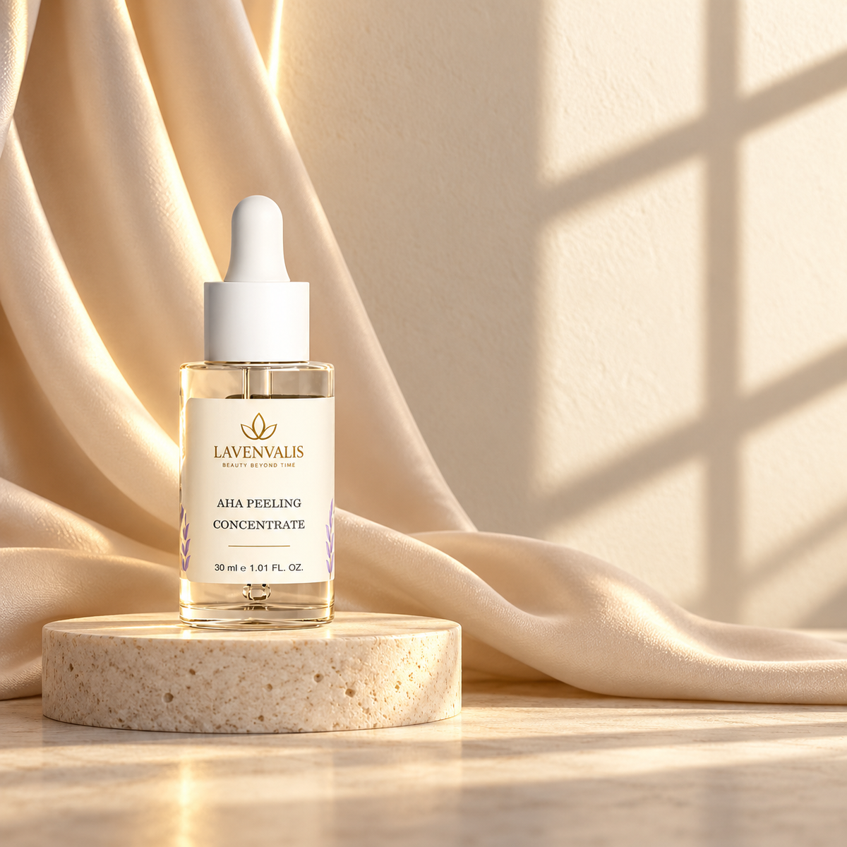 Lavenvalis AHA Peeling Concentrate 30 ml — architectural campaign