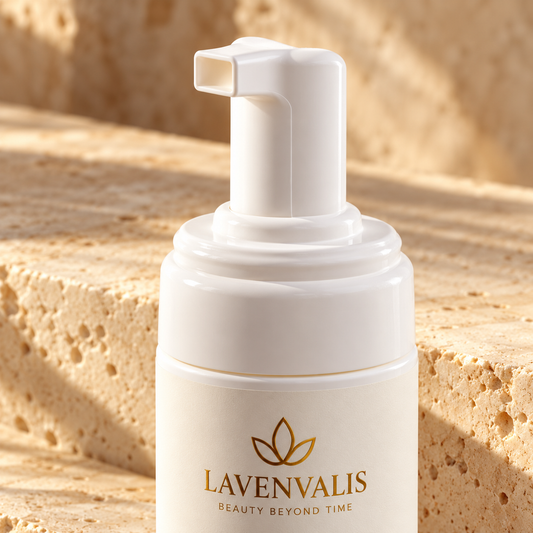 Lavenvalis Baby Foaming Wash 150 ml — foaming pump detail