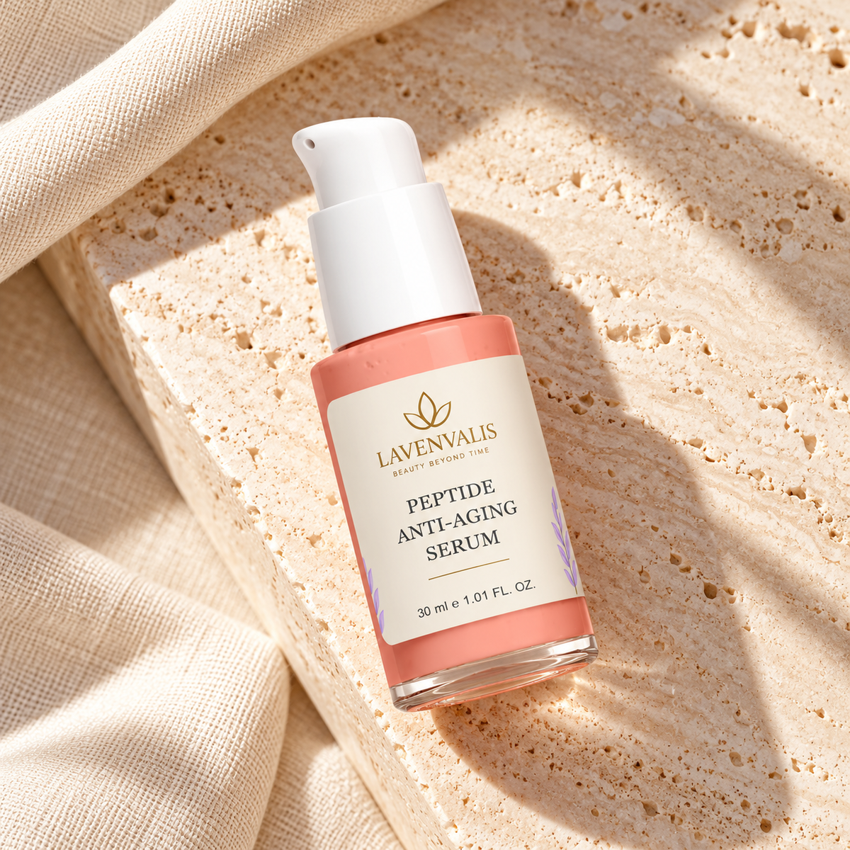 Lavenvalis Peptide Anti-Aging Serum 30 ml — diagonal campaign