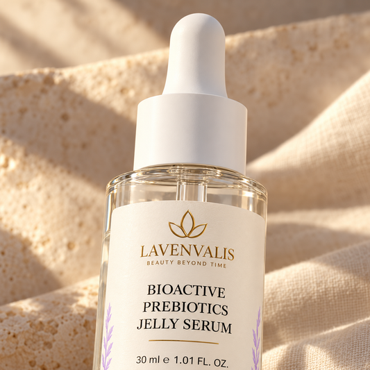 Lavenvalis Bioactive Prebiotics Jelly Serum 30 ml — label detail