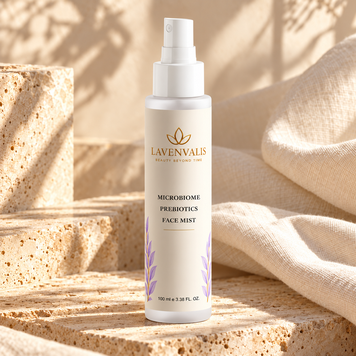 Lavenvalis Microbiome Prebiotics Face Mist 100 ml — front view