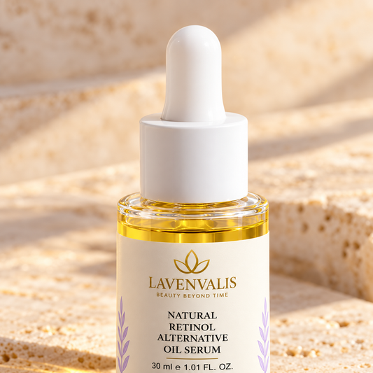 Lavenvalis Natural Retinol Alternative Oil Serum 30 ml — dropper detail
