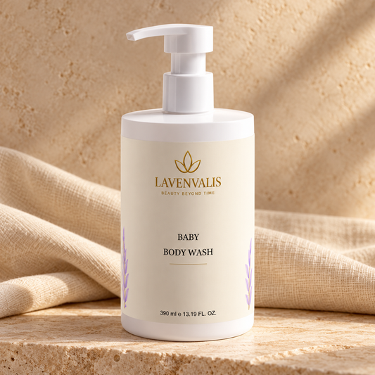 Lavenvalis Baby Body Wash390ml — front hero