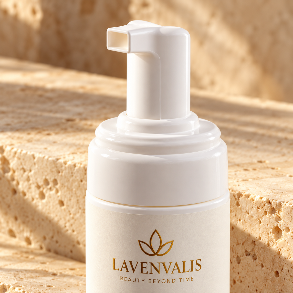 Lavenvalis Baby Foaming Wash 150 ml — foaming pump detail