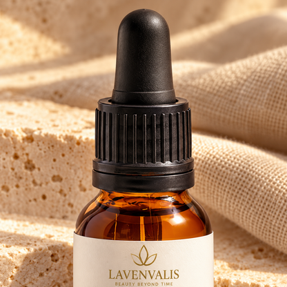 Lavenvalis Softening Beard Oil 20 ml — black dropper detail