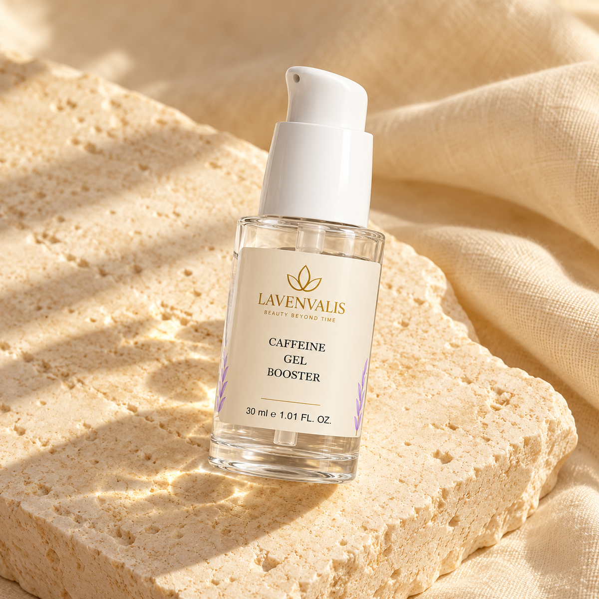 Lavenvalis Caffeine Gel Booster 30 ml — angled view