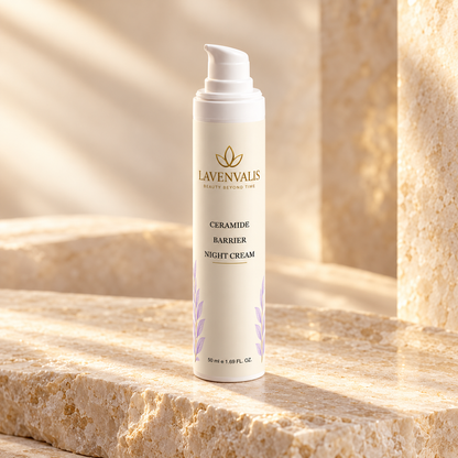 Lavenvalis Ceramide Barrier Night Cream 50 ml — campaign angle