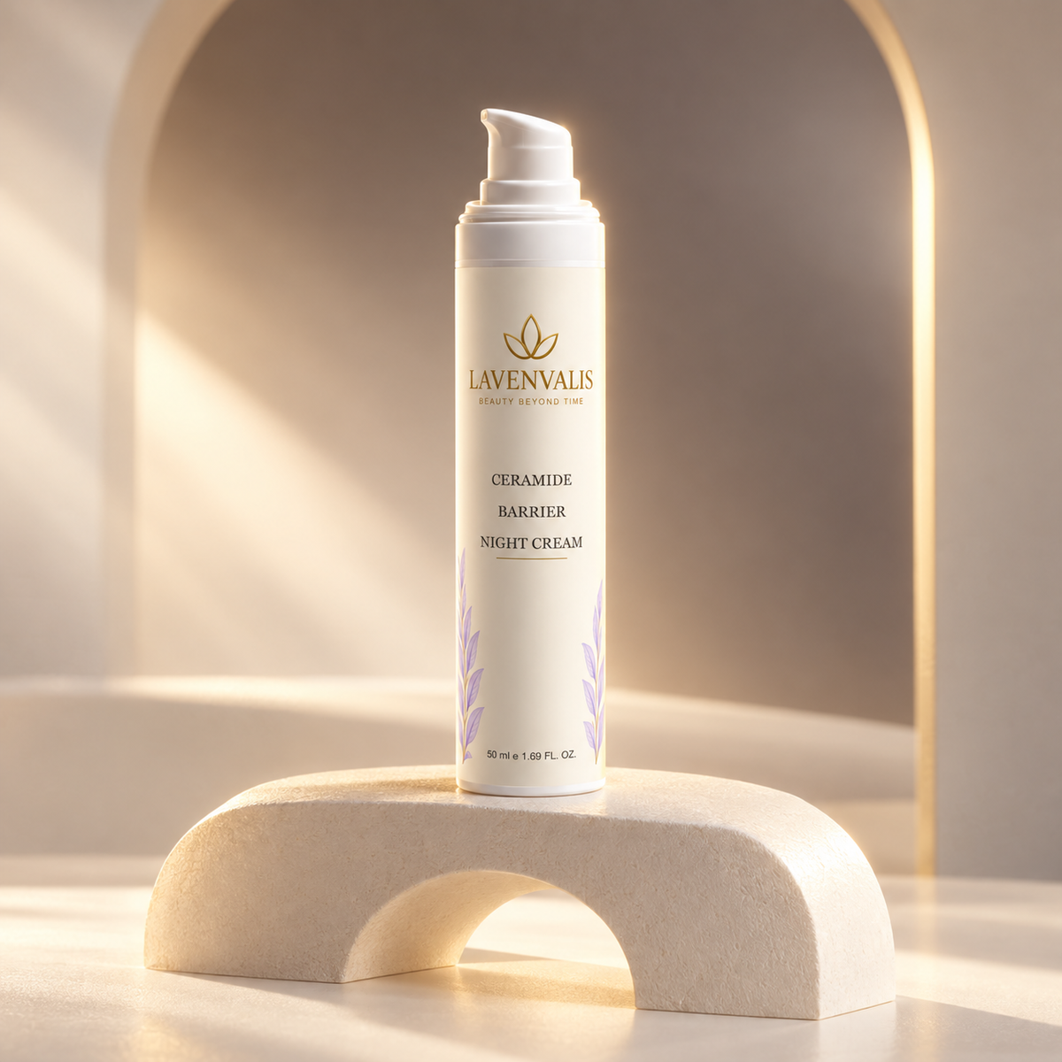 Lavenvalis Ceramide Barrier Night Cream 50 ml — architectural campaign