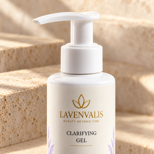 Lavenvalis Clarifying Gel 200 ml — pump detail