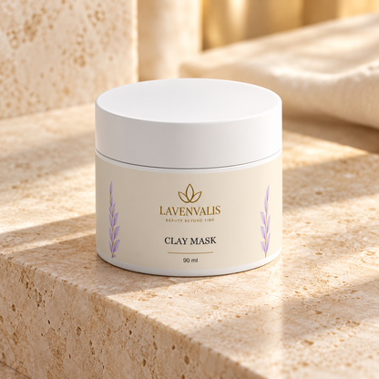 Lavenvalis Clay Mask 90 ml — elevated view