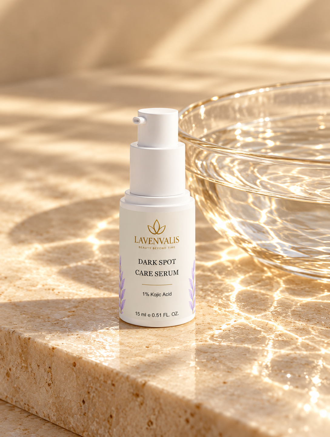 Lavenvalis Dark Spot Care Serum15ml — ritual still life