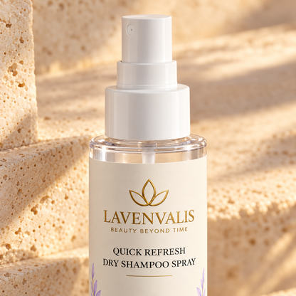 Lavenvalis Quick Refresh Dry Shampoo Spray 100 ml — spray detail