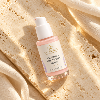 Lavenvalis Exosome & Niacinamide Serum 30 ml — diagonal view