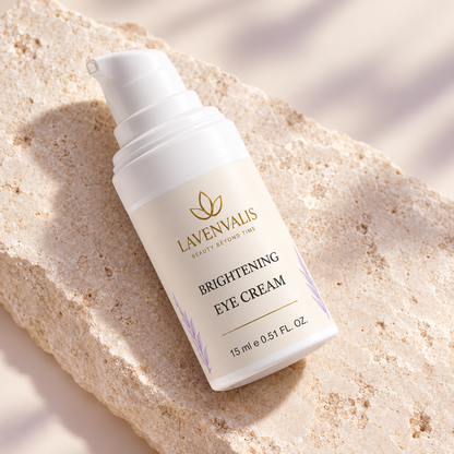 Lavenvalis Brightening Eye Cream 15 ml, bottle-only studio view 5