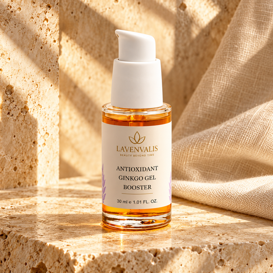 Lavenvalis Antioxidant Ginkgo Gel Booster30ml — front view