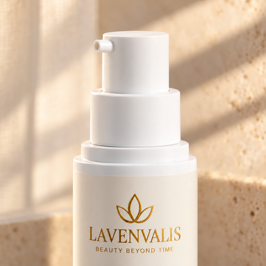 Lavenvalis Dark Spot Face Cream with Kojic Acid 50 ml — pump detail