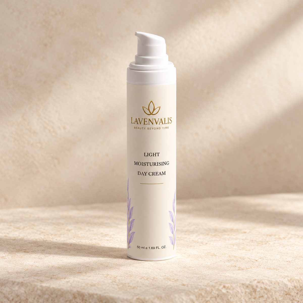 Lavenvalis Light Moisturising Day Cream 50 ml bottle hero