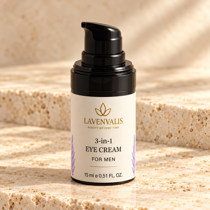 Lavenvalis 3-in-1 Eye Cream for Men 15 ml — front hero