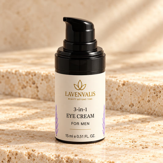Lavenvalis 3-in-1 Eye Cream for Men 15 ml — front hero