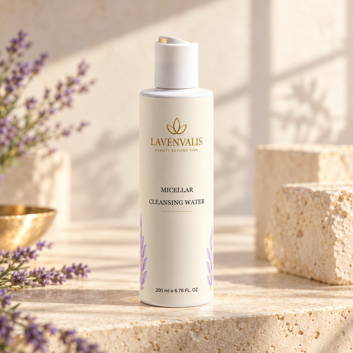 Lavenvalis Micellar Cleansing Water200ml — full-bottle hero