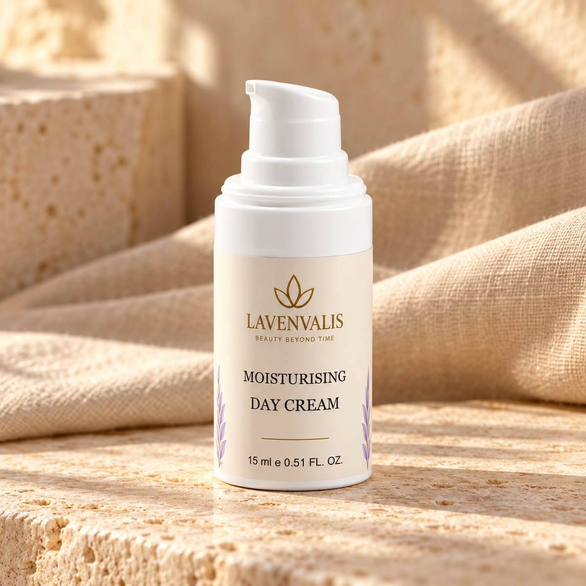 Lavenvalis Moisturising Day Cream 15 ml — front hero