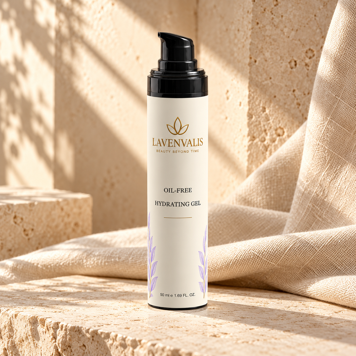 Lavenvalis Oil-Free Hydrating Gel 50 ml — full bottle hero