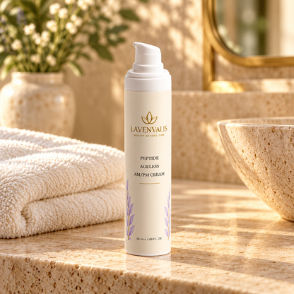 Lavenvalis Peptide Ageless AM/PM Cream 50 ml — bathroom still life