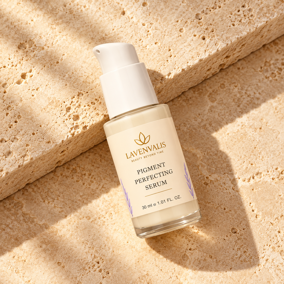 Lavenvalis Pigment Perfecting Serum30 ml — diagonal campaign