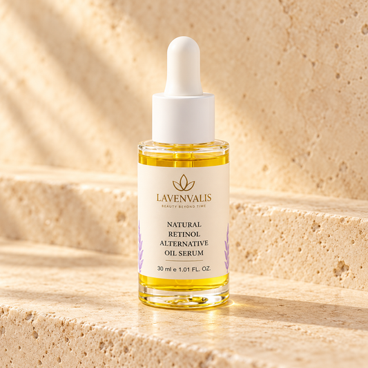 Lavenvalis Natural Retinol Alternative Oil Serum 30 ml — front bottle