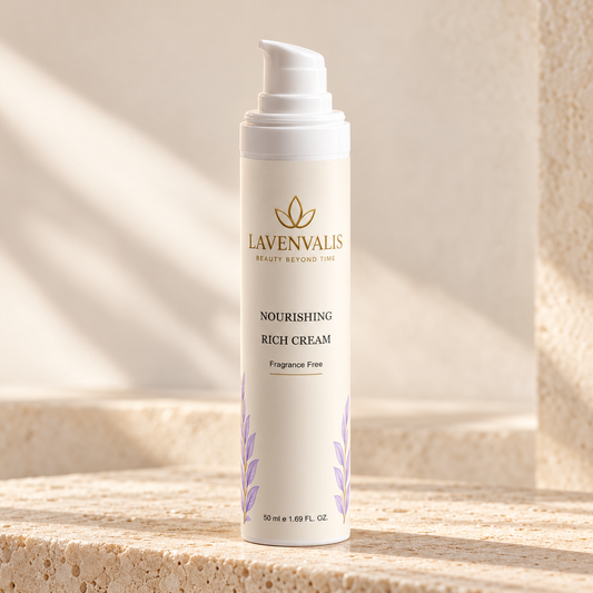 Lavenvalis Nourishing Rich Cream Fragrance Free 50 ml — front hero