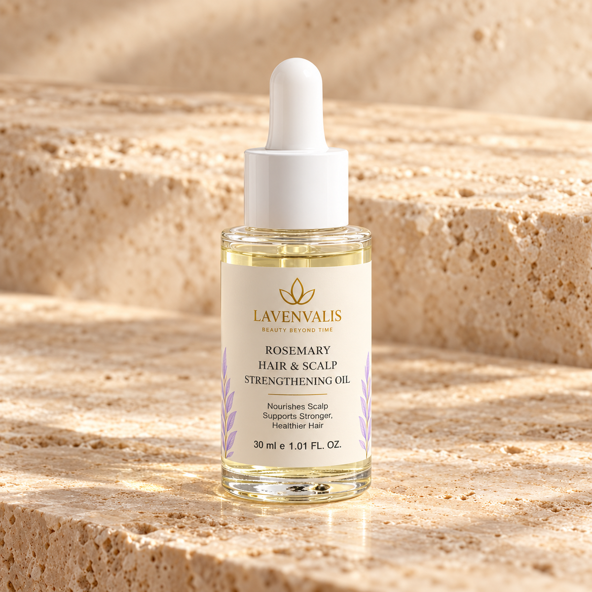Lavenvalis Rosemary Hair & Scalp Strengthening Oil 30 ml — front hero