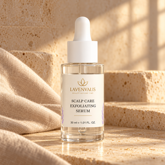Lavenvalis Scalp Care Exfoliating Serum 30 ml — front bottle
