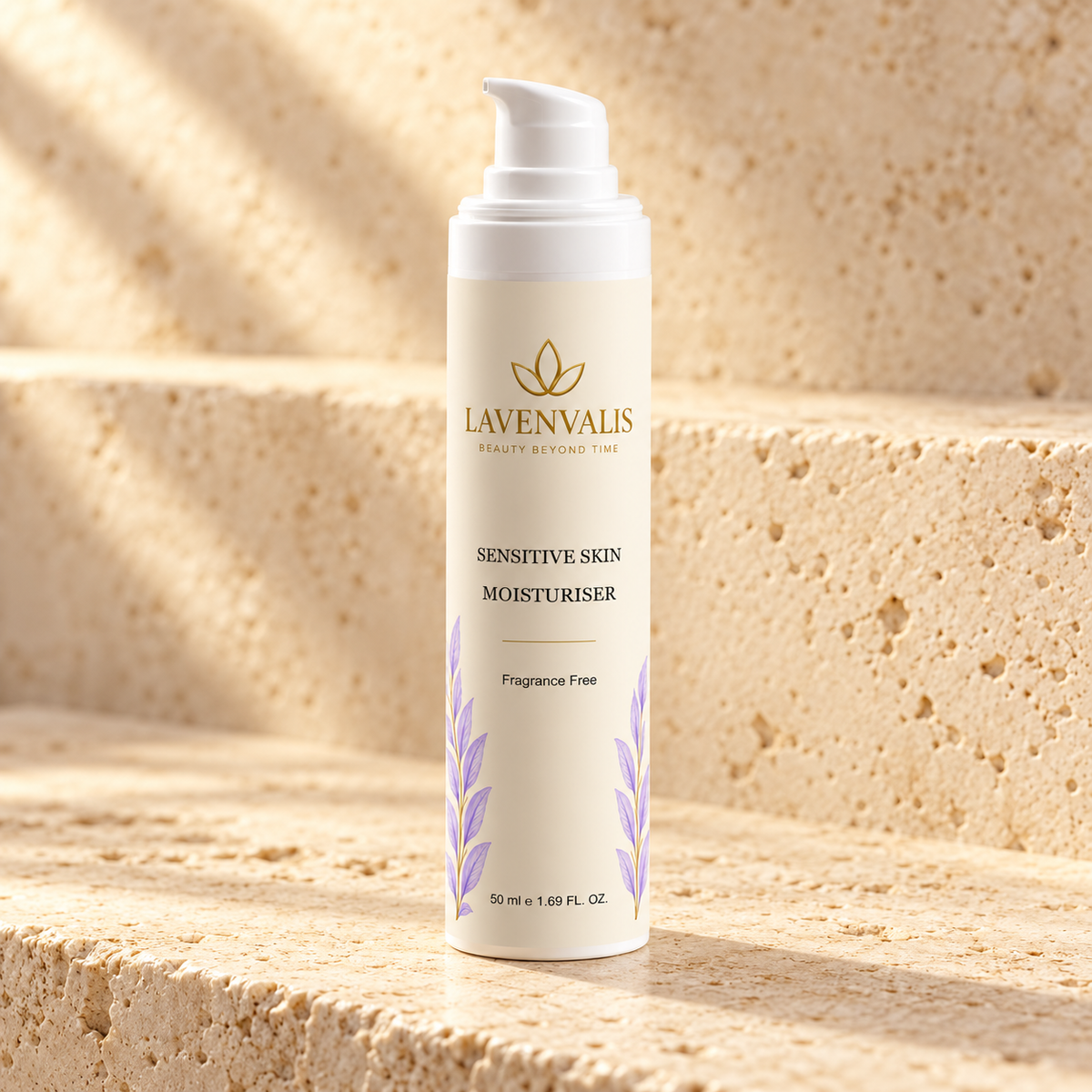 Lavenvalis Sensitive Skin Moisturiser 50 ml — front hero