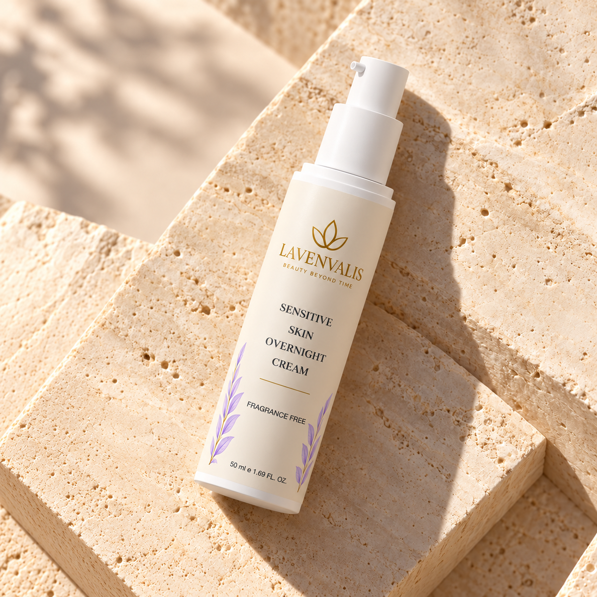 Lavenvalis Sensitive Skin Overnight Cream 50 ml — diagonal campaign