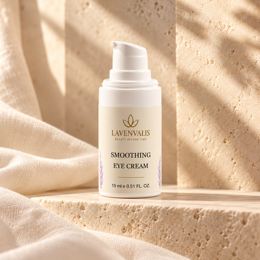 Lavenvalis Smoothing Eye Cream 15 ml — full bottle hero