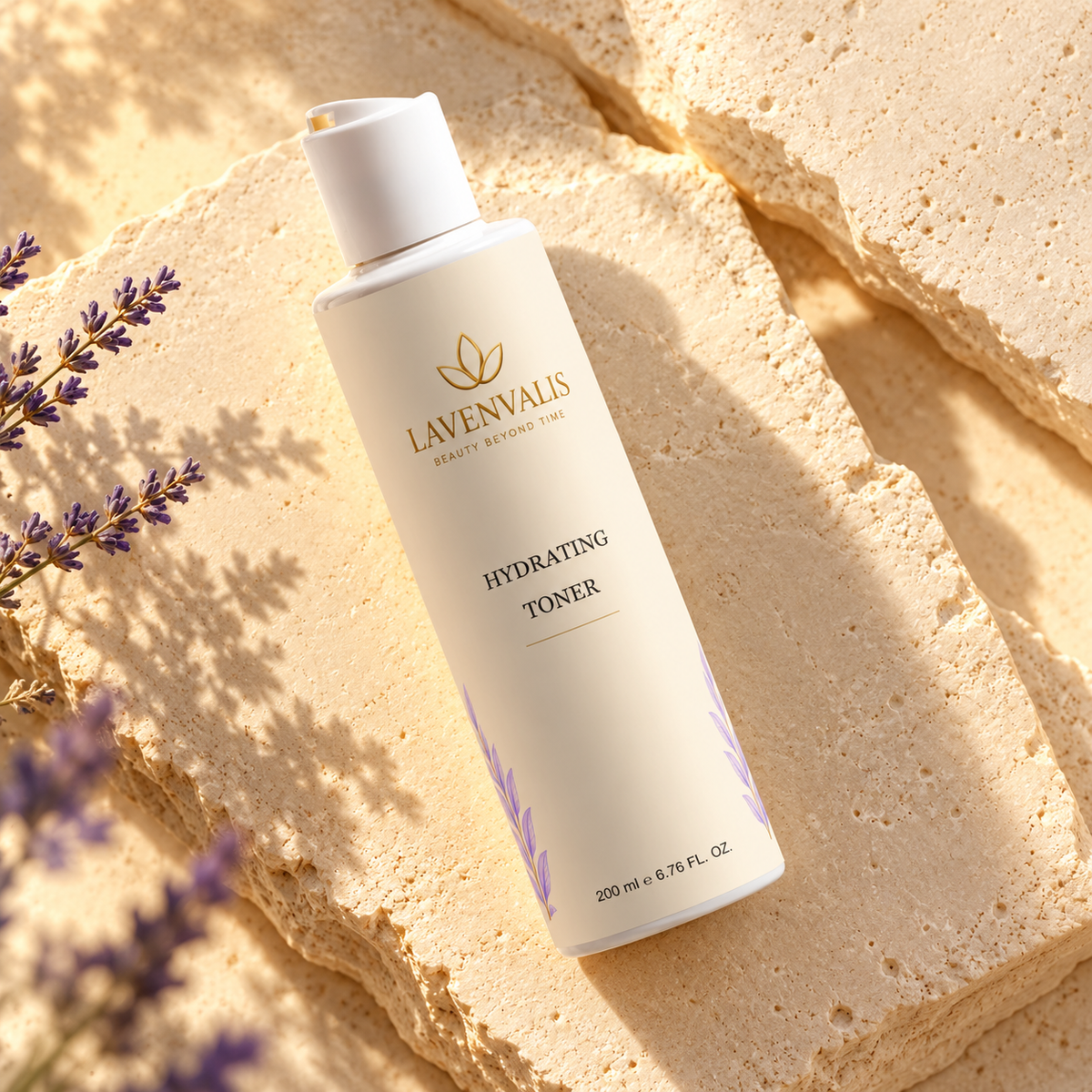 Lavenvalis Hydrating Toner 200 ml — angled campaign