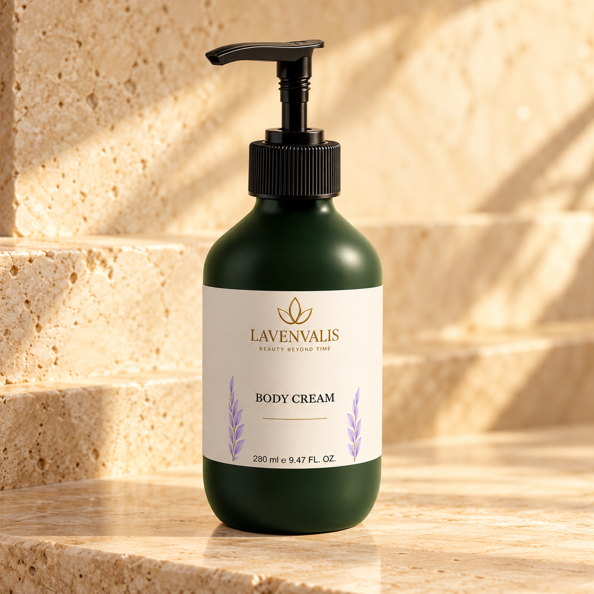 Lavenvalis Body Cream 280 ml — front bottle